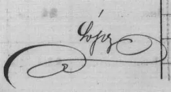 Signature de López